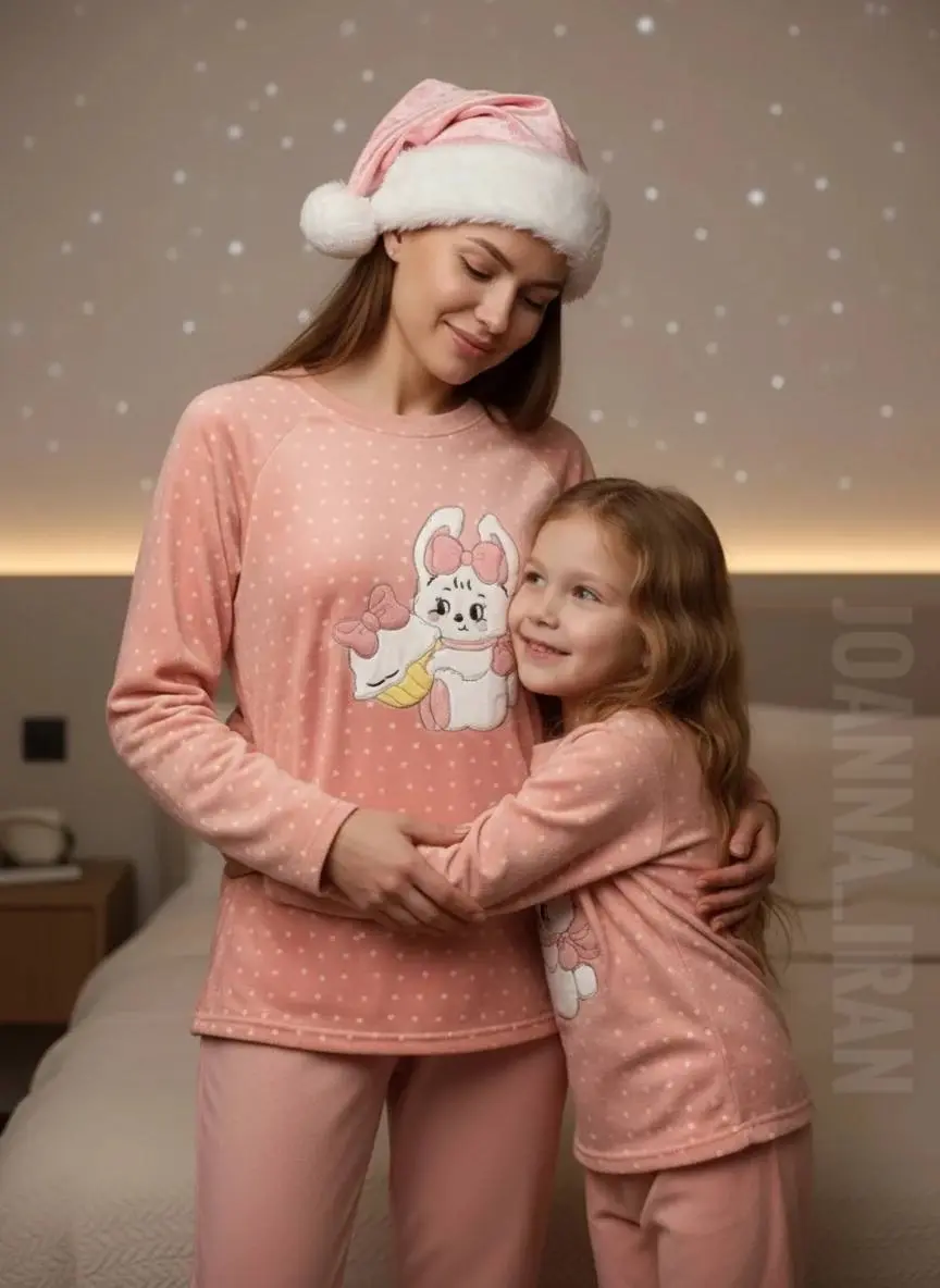 ست زنانه خرگوشی مخمل برند Joanna کد F291102